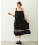TYROLEAN TAPE CAMI DRESS