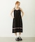 TYROLEAN TAPE CAMI DRESS