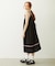 TYROLEAN TAPE CAMI DRESS