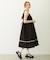 TYROLEAN TAPE CAMI DRESS