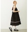 TYROLEAN TAPE CAMI DRESS