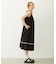 TYROLEAN TAPE CAMI DRESS