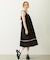TYROLEAN TAPE CAMI DRESS