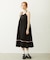 TYROLEAN TAPE CAMI DRESS