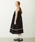 TYROLEAN TAPE CAMI DRESS