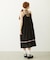 TYROLEAN TAPE CAMI DRESS