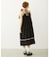 TYROLEAN TAPE CAMI DRESS