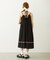TYROLEAN TAPE CAMI DRESS
