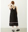 TYROLEAN TAPE CAMI DRESS