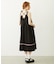 TYROLEAN TAPE CAMI DRESS