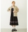 TYROLEAN TAPE CAMI DRESS