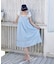 TYROLEAN TAPE CAMI DRESS