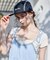 TYROLEAN TAPE CAMI DRESS