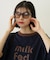 MILKFED. LOGO WELLINGTON SUNGLASSES