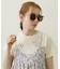 MILKFED. LOGO BIG SQUARE SUNGLASSES