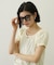 MILKFED. LOGO BIG SQUARE SUNGLASSES
