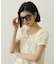 MILKFED. LOGO BIG SQUARE SUNGLASSES