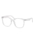 MILKFED. LOGO BIG SQUARE SUNGLASSES