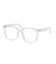 MILKFED. LOGO BIG SQUARE SUNGLASSES