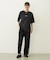 EMBROIDERY BAR WIDE S/S TEE