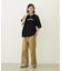 EMBROIDERY ARCH STENCIL WIDE S/S TEE
