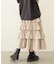 SOLID DIRNDL SKIRT