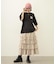 SOLID DIRNDL SKIRT