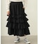 SOLID DIRNDL SKIRT
