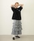 SOLID DIRNDL SKIRT