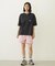 CUT OUT LOGO POCKET WIDE S/S TEE