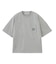 CUT OUT LOGO POCKET WIDE S/S TEE
