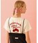 GLITTER  CHERRY COMPACT S/S TEE