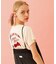 GLITTER  CHERRY COMPACT S/S TEE
