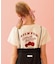 GLITTER  CHERRY COMPACT S/S TEE