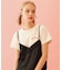 GLITTER  CHERRY COMPACT S/S TEE