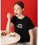 MILKFED. x SANRIO CHARACTERS COMPACT S/S TEE