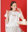 MILKFED. x SANRIO CHARACTERS COMPACT S/S TEE