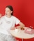 MILKFED. x SANRIO CHARACTERS COMPACT S/S TEE