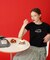 MILKFED. x SANRIO CHARACTERS COMPACT S/S TEE
