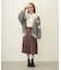PLEATED PLAID SKIRT