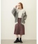 PLEATED PLAID SKIRT