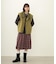 PLEATED PLAID SKIRT