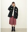 PLEATED PLAID SKIRT