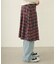 PLEATED PLAID SKIRT