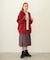 PLEATED PLAID SKIRT