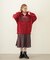 PLEATED PLAID SKIRT