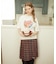 PLEATED PLAID SKIRT