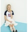 MILKFED. x ANGEL BLUE COMPACT B/B TEE
