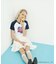 MILKFED. x ANGEL BLUE COMPACT B/B TEE