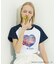 MILKFED. x ANGEL BLUE COMPACT B/B TEE